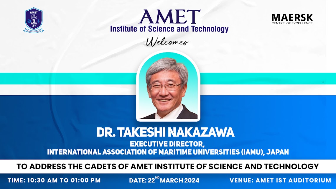 Dr. Takeshi Nakazawa IAMU Visit